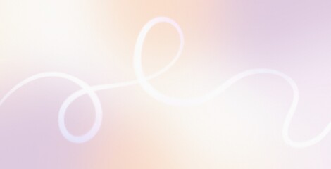 Pastel purple light abstract textured doodle swirl linear loop gradient illustration background