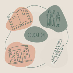 hand drawing a diagram