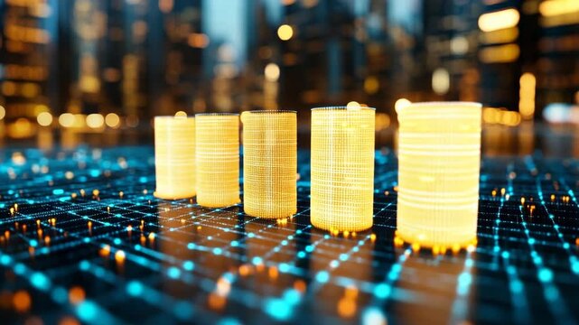 Innovative Battery Technology - Futuristic Energy Storage Solutions for Tomorrows World.