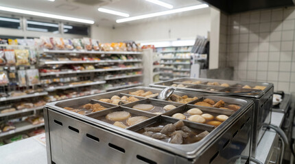 Convenience Store Style Japanese Oden Counter