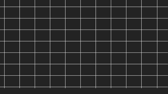 Horizontal grid move background animation loop, seamless texture motion graphic overlay