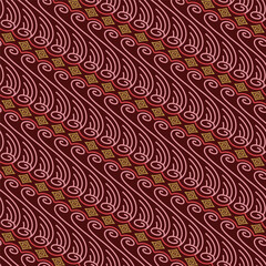 Seamless Retro Modern Javanese Batik Pattern December 31st 2025