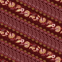 Seamless Retro Modern Javanese Batik Pattern December 32nd 2025