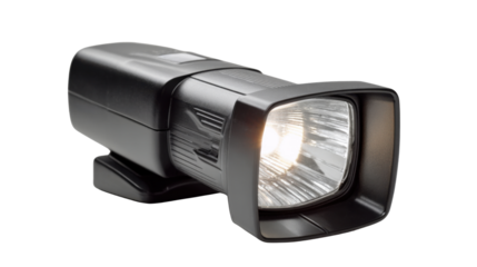 Speedlight camera flash providing bright illumination, essential photography accessory for professional studio lighting