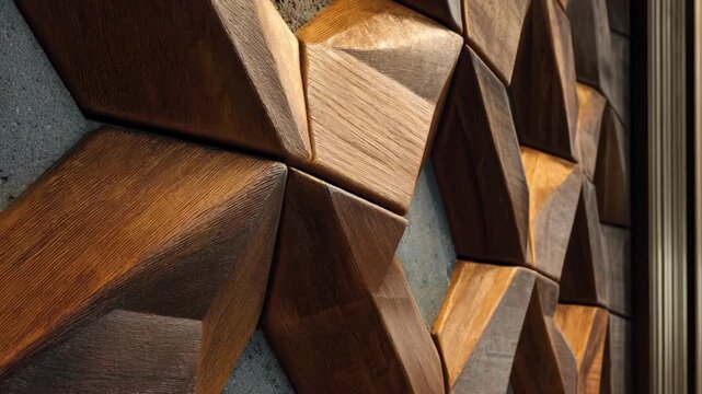 Detailed view of raised 3D engraving on panels emphasizing protruding elements that give a tactile sculptural quality to the design.