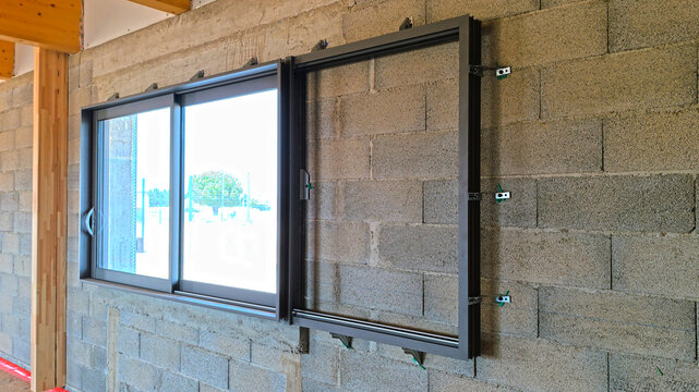 Mod&egrave;le de menuiseries de fen&ecirc;tre.