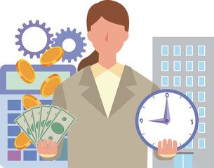 お金と時間と女性