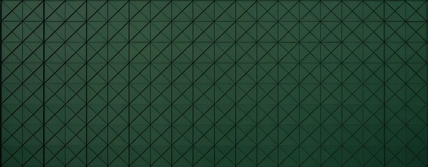 Abstract geometric pattern with deep green and black diamond shapes forming a textured background
