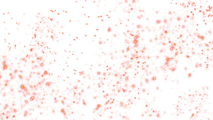 Floating embers sparks background PNG transparent. Opacity or screen mode usage for overlay