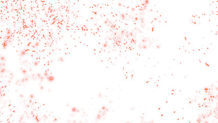 Fototapeta premium Floating embers sparks background PNG transparent. Opacity or screen mode usage for overlay