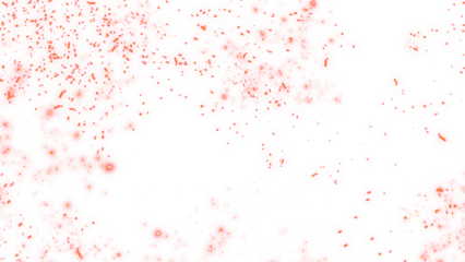 Floating embers sparks background PNG transparent. Opacity or screen mode usage for overlay