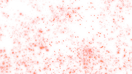 Floating embers sparks background PNG transparent. Opacity or screen mode usage for overlay