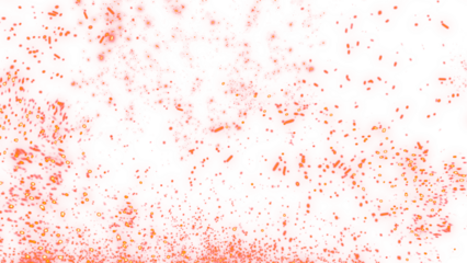 Floating embers sparks background PNG transparent. Opacity or screen mode usage for overlay