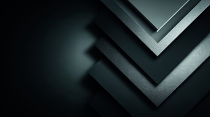 Black and silver image with a black background and a silver border. The image is made up of several squares