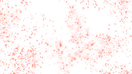 Floating embers sparks background PNG transparent. Opacity or screen mode usage for overlay