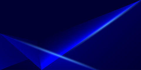 Abstract dark blue technology background with sharp glowing light streaks for cyber security concept, futuristic data network wallpaper, and high-tech digital presentation design