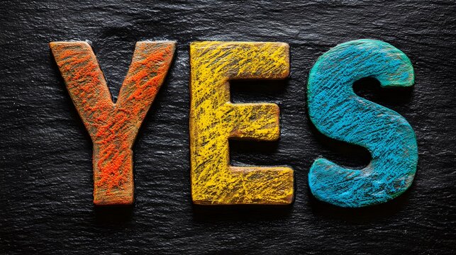 Conceptual image showing approval outweighing disapproval, majority voting YES. Concept:
Public opinion, social surveys, approval ratings, trust measurement, marketing research, political campaigns.