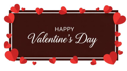 Happy valentine's day card