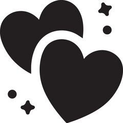 Broken heart with bandage and medical plaster icon, symbol of emotional healing and recovery.