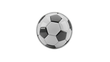 Obraz premium Classic Soccer Ball on transparent background