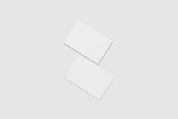 Blank Postcard Mockup