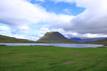 Mount Kirkjufell at Snaefellsnes peninsula, Iceland