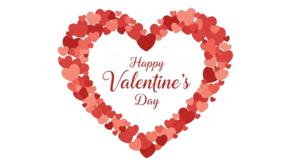 Celebrate valentine's day with hearts