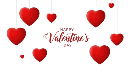 Celebrate valentine's day with heart balloons