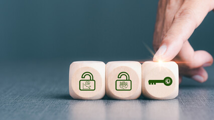 Environmental problem solving concept. Key success factors of ECO and sustainable solutions,...