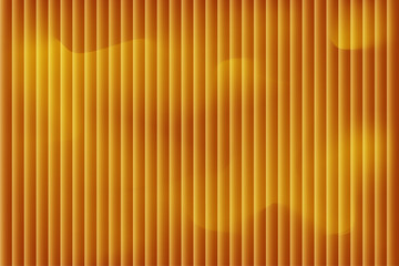 Golden Ribbed Abstract Background