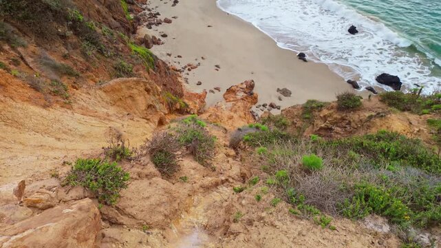 Point Dume Famous Seashore Landmark From Cliffs