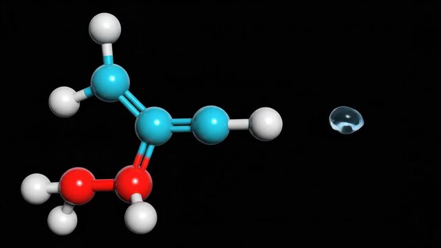 Molecular Structure Visualization - Exploring Chemical Bonds and Atomic Arrangements.