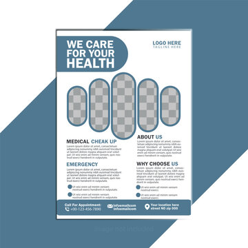 medical flyer templete