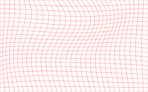 Red wavy grid lines abstract background with curved geometric pattern for modern design, posters, covers, and creative graphic - Powered by Adobe