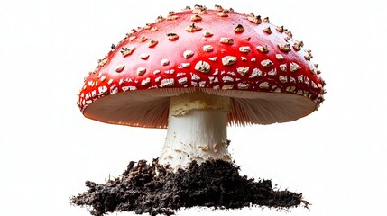 fly agaric mushrooms