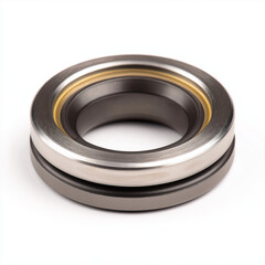 Professional thrust bearing assembly for industrial mechanical systems isolated on white background for technical documentation.