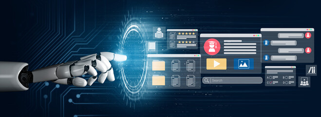 AI managing and analyzing digital learning data, personalizing lessons and evaluating student progress in e-learning platforms Parse