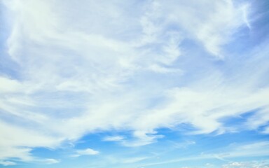 New Zealand Sky Replacement  Horizon Blue But Overcasting Thin Clouds