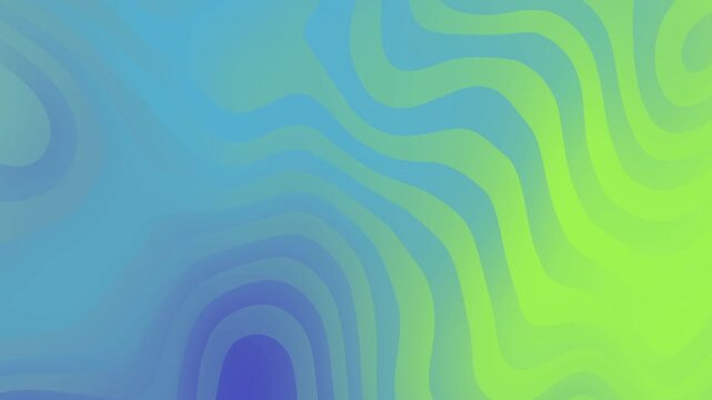 Zig zag Abstract gradient design of undulating green and blue lines. Perfect for digital backgrounds, website banners, and modern art concepts.