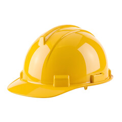 Yellow Hard Hat Safety Helmet Mockup