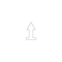  Up Arrow Icon for User Interface