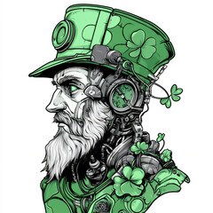 st patrick day leprechaun