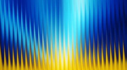 Abstract pattern in shades of blue and yellow, evokes a sense of energy, and dynamic motion. The composition is striking and visually captivating. © Pro DG Collections