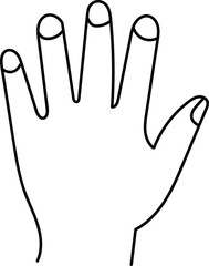 Obraz premium Open hand