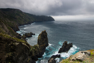 Obraz premium Lanscape Ortegal cape