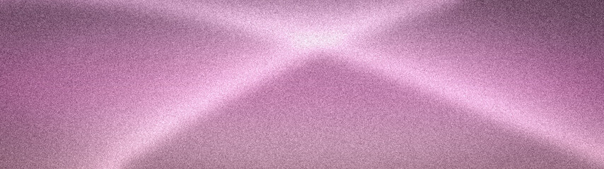 Fototapeta premium Abstract wide grainy background with a soft gradient of pink, mauve, and white hues. High-quality noisy texture ideal for 4K wallpapers and creative banners