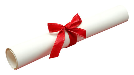 Classic Graduation Certificate Scroll for Achievement and Success