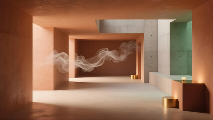 interior the building