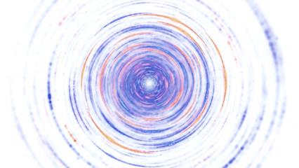 spiral lighting effect for graphical uses, a circular space backdrop