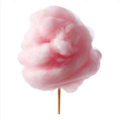 Assorted sweets and candies isolated on white background. Studio photo for design and advertising